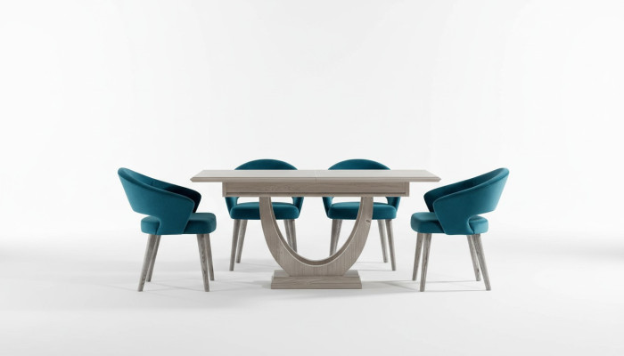Tavolo da pranzo di design Tavolo di design in legno Mobili da sala da pranzo Tavolo da soggiorno Tavoli 140cm  Tavolo da pranzo di design Tavolo in legno di design Mobili da sala da pranzo Tavolo da soggiorno Tavoli 140cm