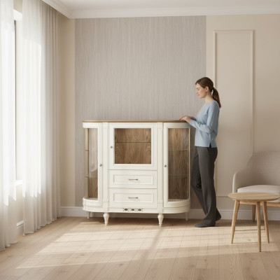 Vetrina Comò Armadio Vetrine Soggiorno Guarda Armadi Design Nuovo Madia