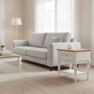 Comodino Console Comodini Tavolino Camera da letto Design Legno Tavolo Nuovo