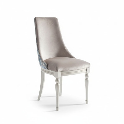 Sedia da designer poltrona di lusso imbottita 1x poltrona soggiorno sala da pranzo tessuto