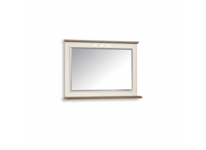Specchio cornice in legno Specchio da parete Specchio design classico 97x70cm Legno xxl grande