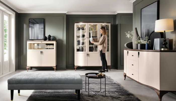 Mobile d'epoca, armadio, credenza, credenze, mobili di stile, credenza.