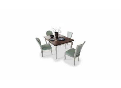 Set da pranzo tavolo da pranzo 4 sedie Set Set set da tavola gruppo tavolo classico