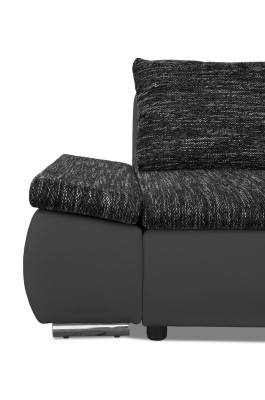 Design divano angolare con funzione letto in pelle tessuto imbottito divani