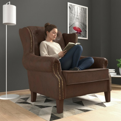 Sedia TV Sedia relax Sedia da lettura Sedia club Divano cocktail Imbottito