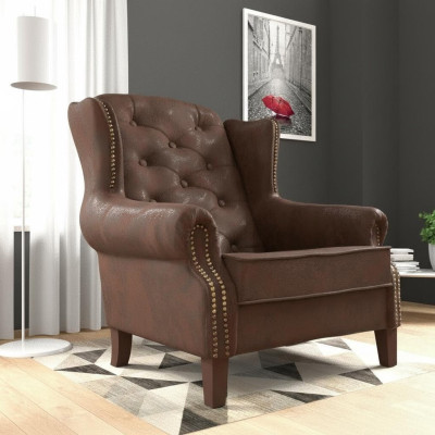 Sedia TV Sedia relax Sedia da lettura Sedia club Divano cocktail Imbottito