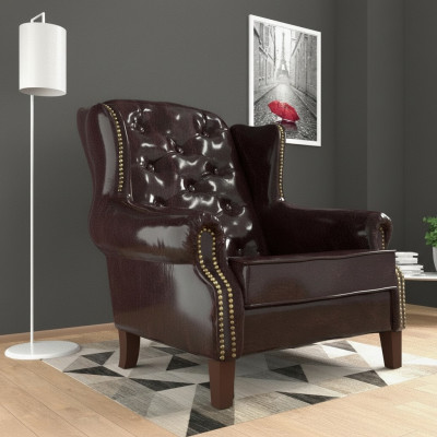 Design poltrona in pelle di lusso Relax divano poltrona da salotto Club
