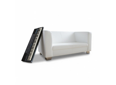 Divano divano Design Imbottitura Moderna in Pelle Divani a 2 Posti Due Posti Design Nuovo