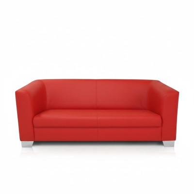 Divano 3 posti Design divani imbottiti Divani Relax in pelle moderni a tre posti Nuovo