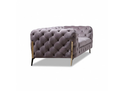 Design divano Chesterfield 2 posti in tessuto imbottito divani velluto nuovo due posti