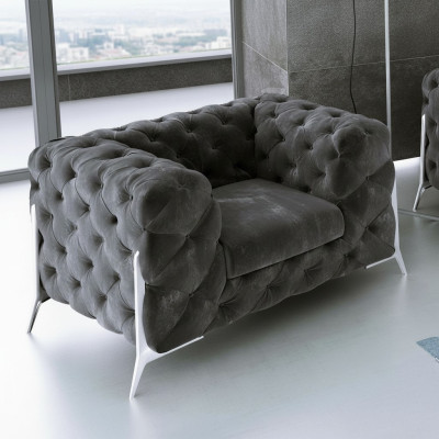 Salotto lusso club televisivo seduta poltrona design decorazione divano divano.