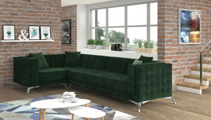 Divano ad angolo Divano Divano Imbottiti Forma a L Divano componibile Salotto Set di divani Decorazioni divani