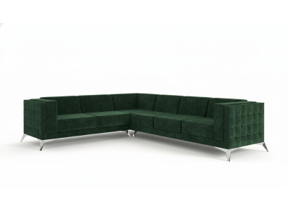 Tessuto Divano ad angolo Moderno Design Moderno Nuovo