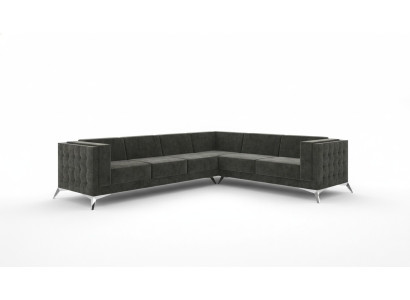 Design Esk divano ad angolo a L, divani moderni, divano in tessuto, divano, divano.