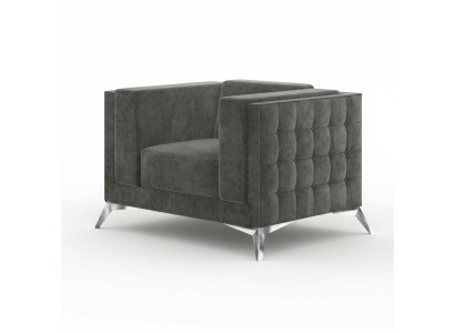 Chesterfield poltrona divano 1 posto divani imbottiti nuovo divano tessuto televisivo
