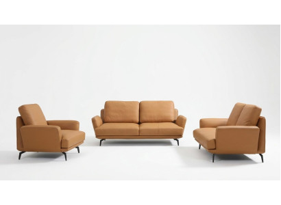 Divano in pelle, set di divani 3+2+1 poltrone, divano imbottito set arredo.