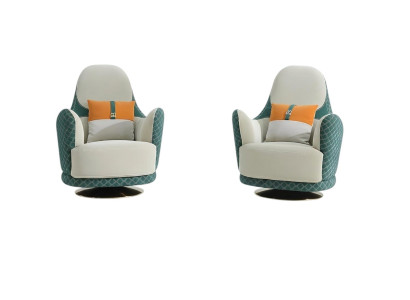 Poltrona Design Divano Sofa Relax Pelle Lounge Lusso TV Imbottito Sedile Club