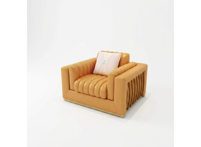 Poltrona Design Divano Divano Relax In Pelle Lounge Di Lusso Club TV Sedia Imbottita
