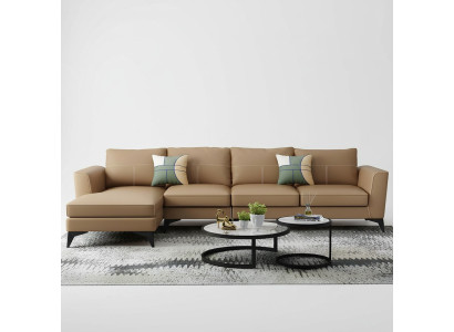 Design Esk divano ad angolo L-forma Moderno Divani Divano in pelle Divano Posto Soggiorno Divano