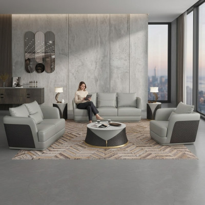 Set di divani 3+2+1 Tavolino 2 tavolini da salotto Divano componibile Divano Sofa 6 pezzi.   Gruppo divano 3+2+1 Tavolino 2 tavolini da salotto Divano componibile Divano Sofa 6 pezzi.
