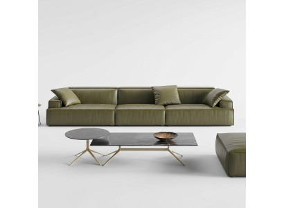 Divano in pelle a 6 posti xxl Divano Big Sofa Divano lounge Divani Couchen Salotti Couchen Ensemble