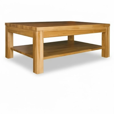 Tavolino in legno massiccio Tavolino da salotto in legno massiccio Piano del tavolo Tavolino da divano Tavolino laterale Tavolo 100x70