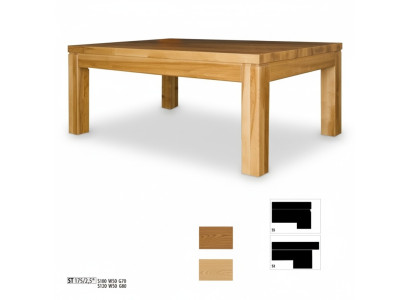 Tavolino da parete Tavolino da salotto Legno massiccio di quercia 100x70 cm Nuovi tavoli
