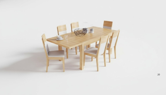 Tavolo in legno di faggio fatto a mano Tavolo da pranzo Tavolo da conferenza Tavolo per riunioni