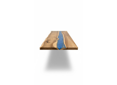 Tavolo da pranzo tavoli resina epossidica epoxy tavolo cascata legno vero mobili massicci