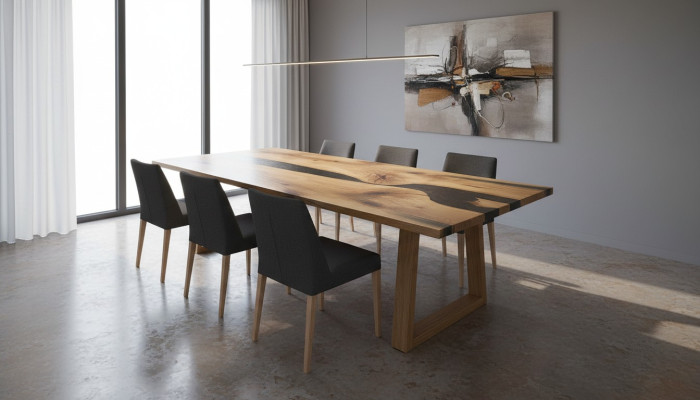 Tavolo da riunione Tavolo da pranzo Tavolo da designer fatto a mano Contemporaneo
