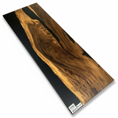 Tavolo da pranzo in resina epossidica River Table 260x90 Nuovo Legno vero Tavoli massicci