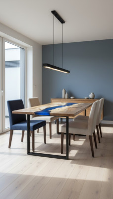 Tavoli Tavolo da pranzo Tavolo design Moderno Mare Oceano Fiume Mobili 200x90 Resina epossidica