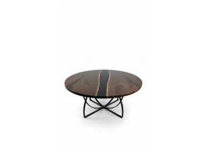 Tavolo tavolo tavoli resina epossidica resina vero legno design massiccio mobili 150x150