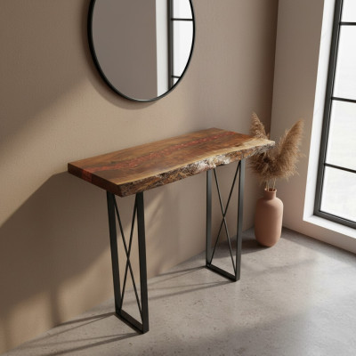 Lavoro manuale massiccio tavolino da caffè Tavolo design Epoxid Console Tavoli