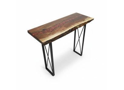 Lavoro manuale massiccio tavolino da caffè Tavolo design Epoxid Console Tavoli