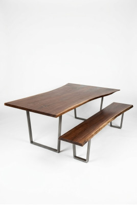 Design tavolo panca tavolo da pranzo tavolo da cucina tavoli da soggiorno panche massiccio legno massello