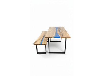 Design tavolo panca tavolo da pranzo tavolo da cucina tavoli soggiorno massello 2pz nuovo panche
