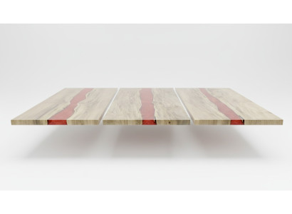 Epoxidharz Epoxy Fluss Tavolo su misura in legno reale Prezzo 1mq Tavoli Resina