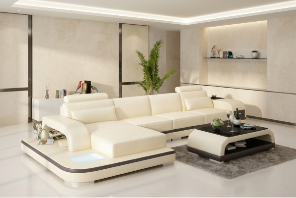 Design divano angolare divano letto angolare in pelle divano divano set di lusso