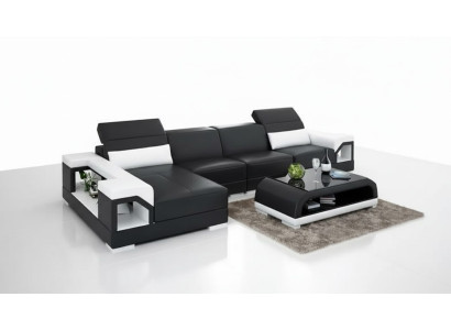 Divani di design Divani angolari Set di divani in pelle Divani imbottiti Divani in pelle Divano Soggiorno