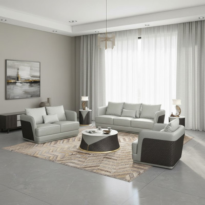 Imbottitura Mobili esclusivi di design 32 posti divano set 2 pz. paesaggio abitativo