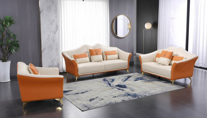 Chesterfield divano set di sedute imbottiti 2 pezzi, set 3+2 posti a sedere, nuovo