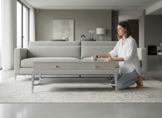 Tavolo da salotto di lusso Design tavoli Stile Mobili Rettangolare