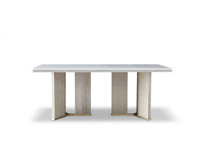 Tavolo da pranzo Sala da pranzo Designer Imbottito di lusso Tavolo Tavoli 200x100cm Tavoli da pranzo