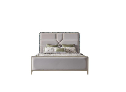 Letto matrimoniale Design camera da letto letto in legno Letti 150x200cm Hotel
