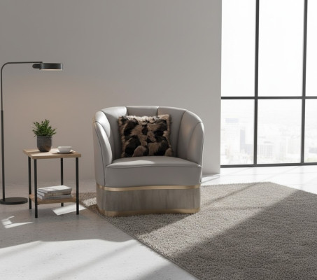Soggiorno Sedia di lusso Hotel Poltrone Moderne monoposto Designer