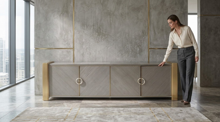 Design cassettiera armadio credenza in legno mobili cassettiere consolle
