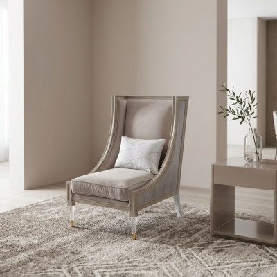Sedia di lusso Design Sedia Mobili hotel Dubai Arredamento Singolo Relax