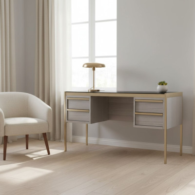 Mobili di design di lusso Scrivania in legno Tavolo in legno Tavoli in legno Scrivanie Scrittoio