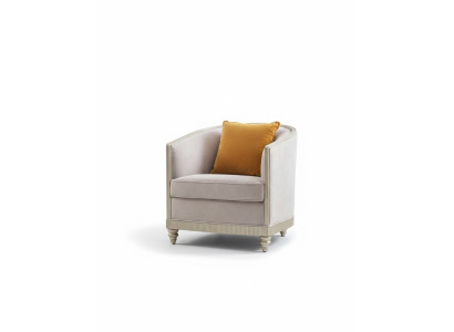 Sedia singola Sedia reale Trono Imbottita Lounge Sedie Divano Albergo